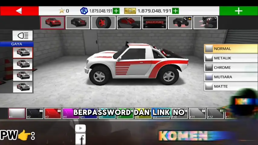 Rally Fury Mod APK v1.121 Download — Unlimited Money, Tokens (2026) 6 BARU Rally Furry Mod Apk V1.121 Terbaru 2026 Unlock All Cars Unlimited Money 1 28 screenshot